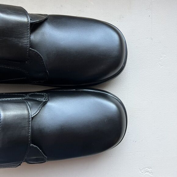 Apex Ambulator Biomechanical Single Monk Strap Black Leather B3000M Men’s 11 X-W - Picture 8 of 15